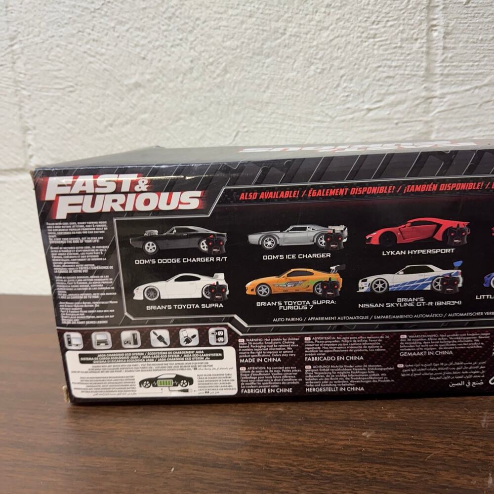 Fast and furious remote control car R/c dodge charger doms Jada - Picture 6 of 7
